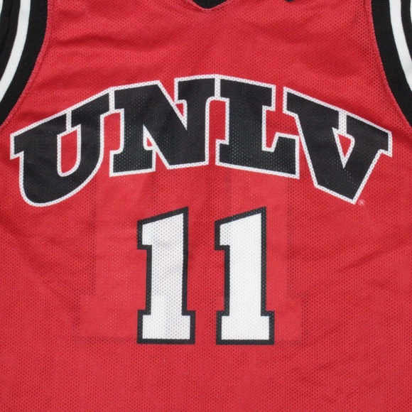 VTG Nike Team UNLV Rebels Jersey Dedan Thomas Basketball Size XL Authentic - Picture 5 of 11